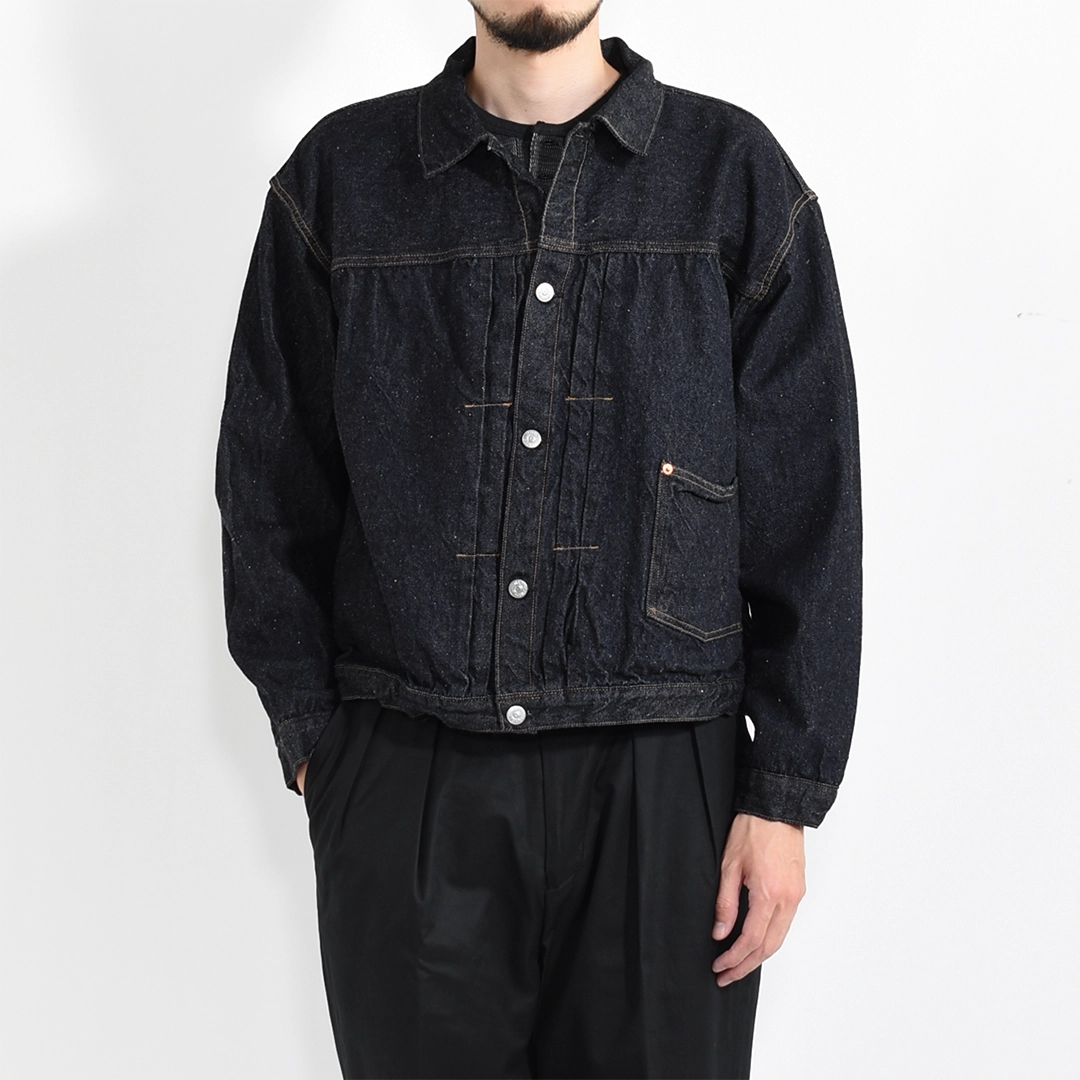 [KSBSJK01]KAPTAIN SUNSHINE(キャプテンサンシャイン) Denim Tracker 1P Jacket (デニムトラッカーワンポケットジャケット)の商品画像