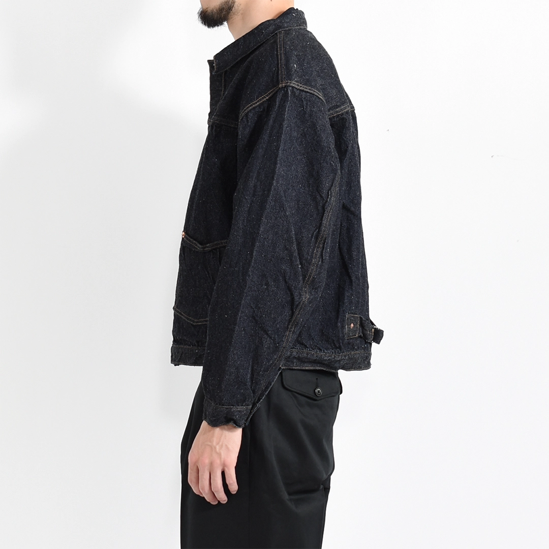 [KSBSJK01]KAPTAIN SUNSHINE(キャプテンサンシャイン) Denim Tracker 1P Jacket (デニムトラッカーワンポケットジャケット)の商品画像