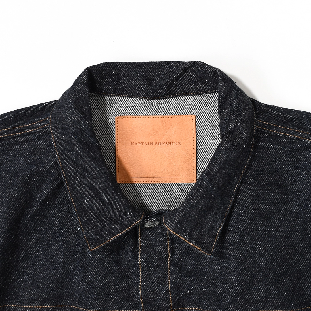 [KSBSJK01]KAPTAIN SUNSHINE(キャプテンサンシャイン) Denim Tracker 1P Jacket (デニムトラッカーワンポケットジャケット)の商品画像