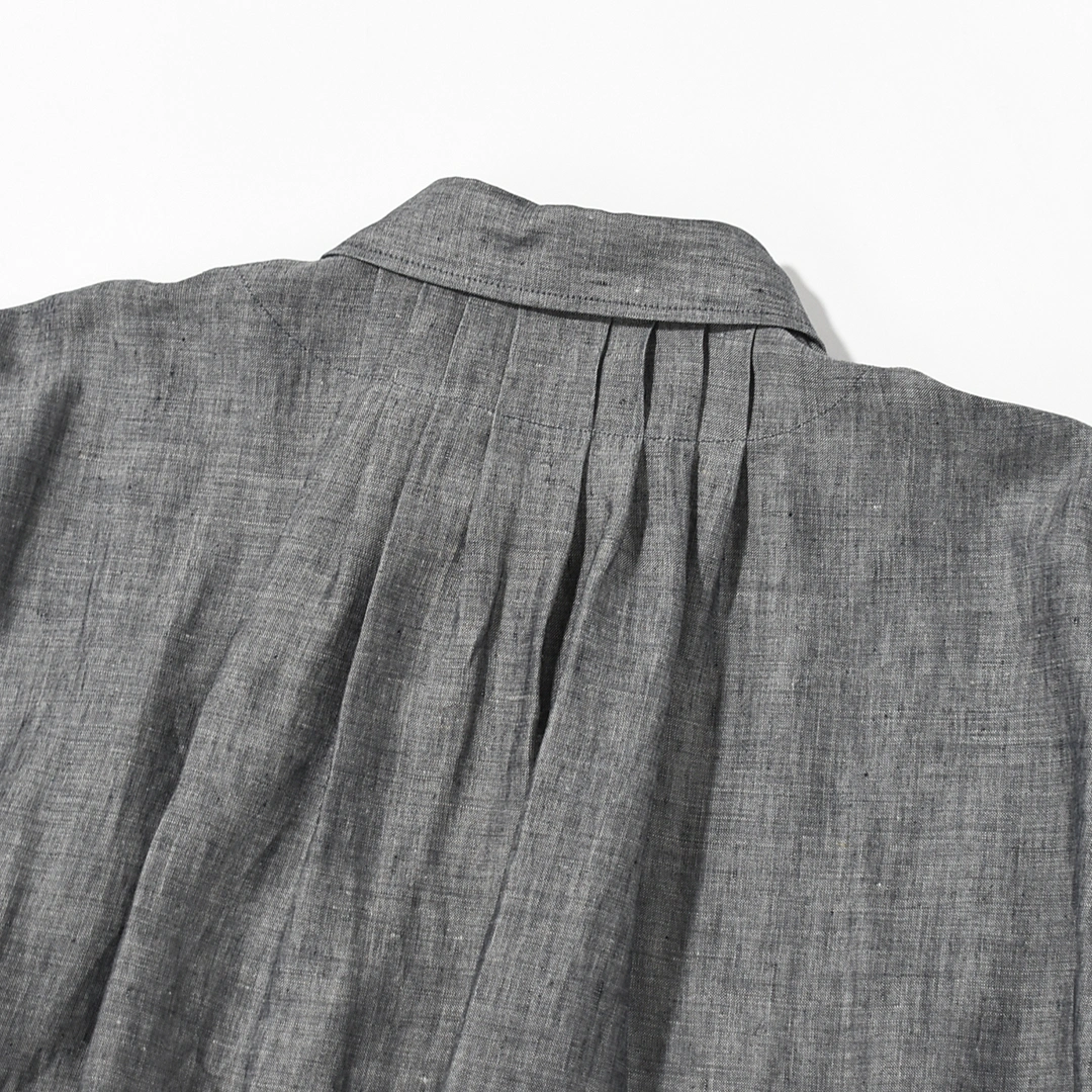 【10% OFF】[s-008a-chambray]SUNNY ELEMENT(サニーエレメント) Sleeping Shirt( スリーピングシャツ/リネンシャンブレー)【SUMMER SALE】の商品画像