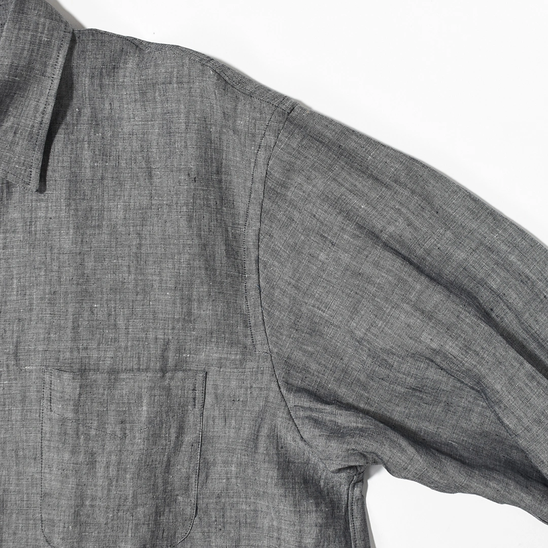 【10% OFF】[s-008a-chambray]SUNNY ELEMENT(サニーエレメント) Sleeping Shirt( スリーピングシャツ/リネンシャンブレー)【SUMMER SALE】の商品画像