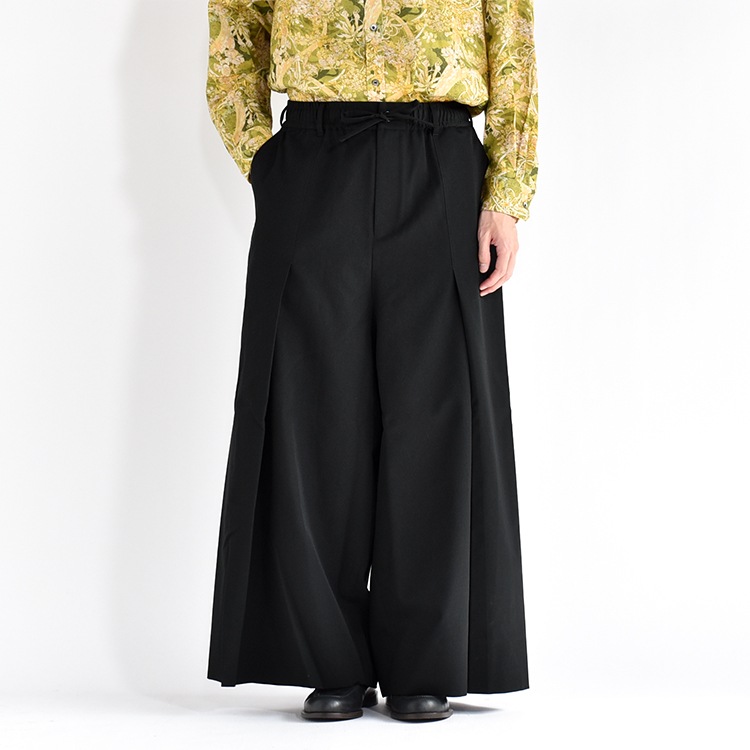 【30% OFF】[Hakama-24aw]tangenet(タンジェネット) Hakama / Wool Gabardine (ウールギャバジン)[OUTLET]の商品画像