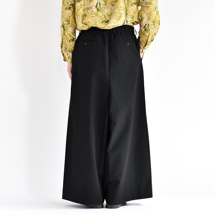 【30% OFF】[Hakama-24aw]tangenet(タンジェネット) Hakama / Wool Gabardine (ウールギャバジン)[OUTLET]の商品画像