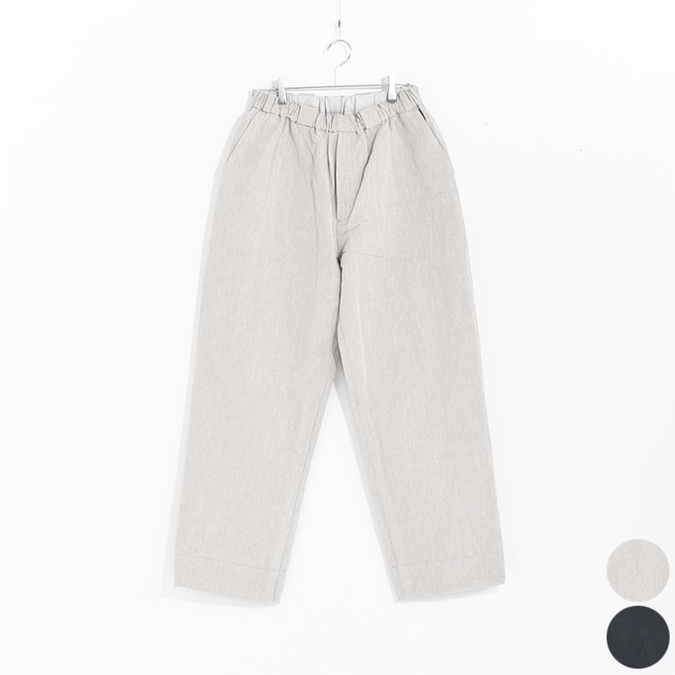 PT-104]MITTAN(ミタン/ミッタン)麻綿高密度ロングパンツ | MITTAN