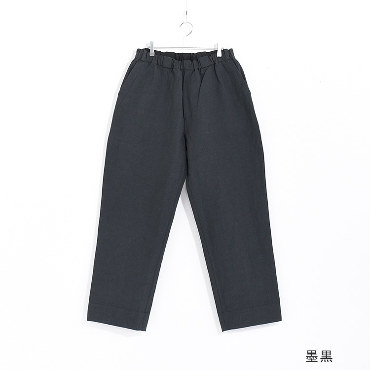 mittan 綿パンツ 2　M〜L程度　黒 強撚大麻綿ロングパンツ 黒 / MITTAN通販 ミッタン | TOCAKU(トカク)
