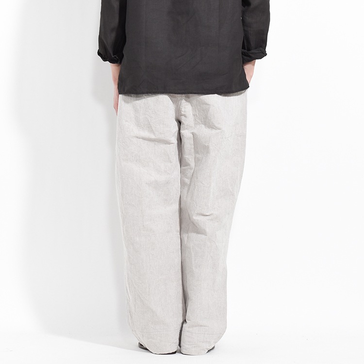 PT-104]MITTAN(ミタン/ミッタン)麻綿高密度ロングパンツ | MITTAN