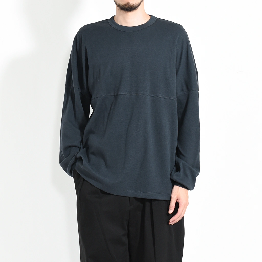 UCS99-KC220]ULTERIOR(アルテリア)C/CASH HONEYCOMB FOOTBALL TEE