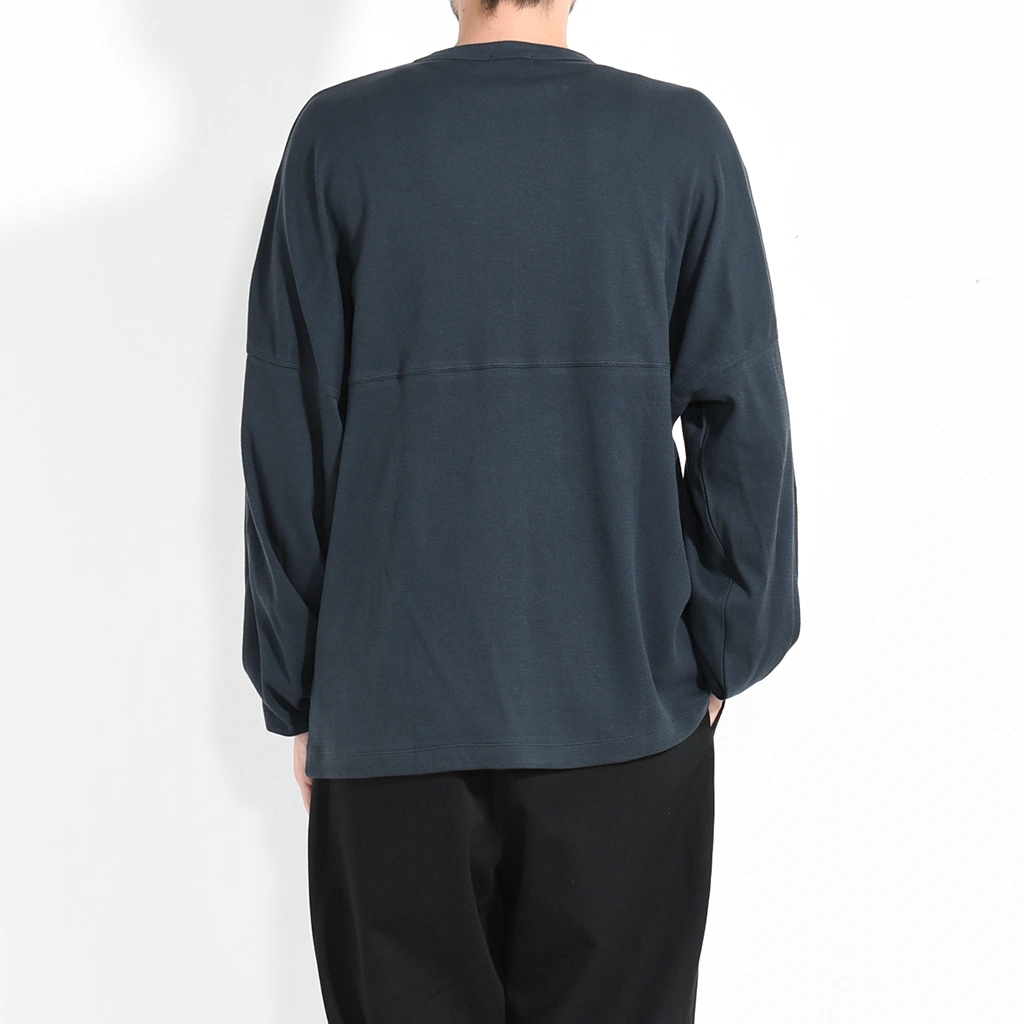 【ULTERIOR】アルテリア オーガニックコットンフットボールTシャツ ロンT ULTERIOR】アルテリア オーガニックコットンフットボールTシャツ