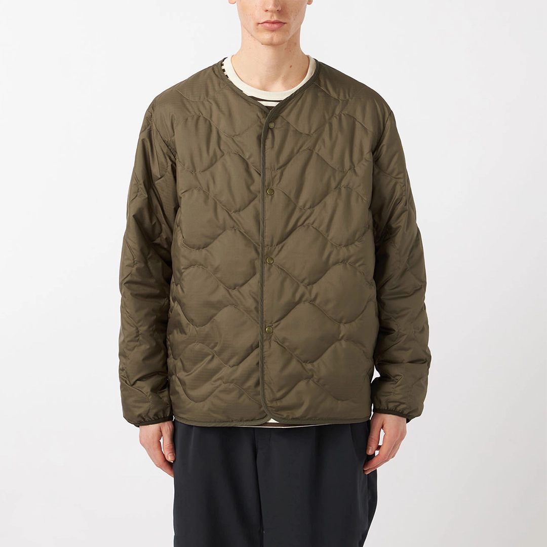 S25FA054]nanamica(ナナミカ) Reversible Down Cardigan (リバーシブル