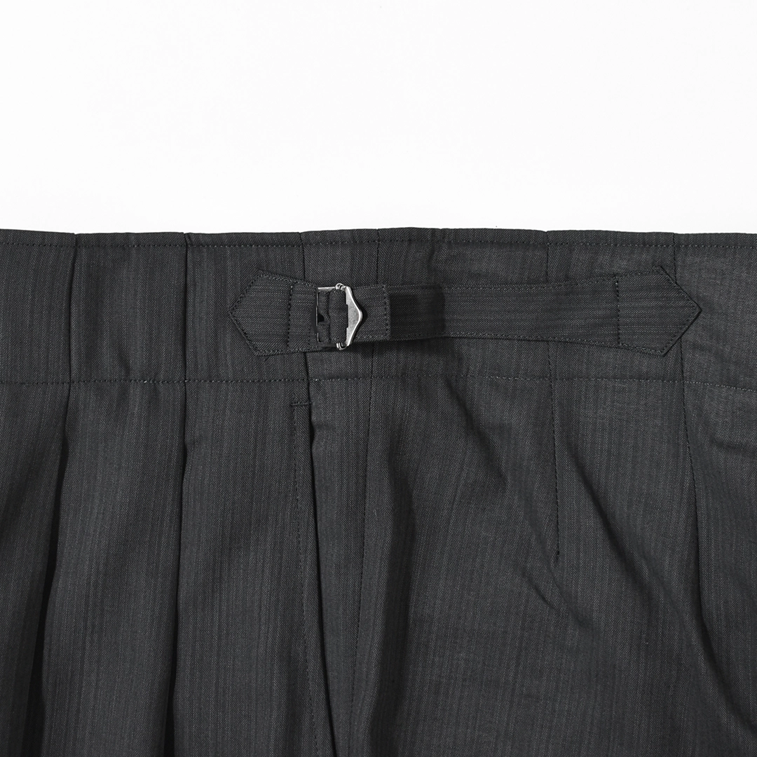 m26b08pt02c]marka(マーカ) Wool High Twist Tropical Two Tuck