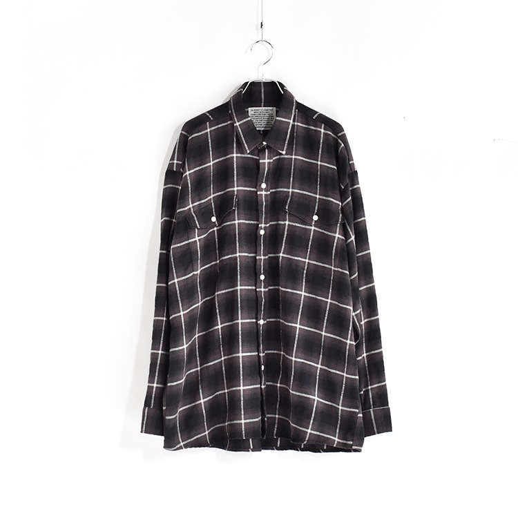 (country-shirt-24aw)SUNNY ELEMENT(サニーエレメント)Country Shirt / Cotton Frannel(カントリーシャツ / コットンフランネル)の商品画像