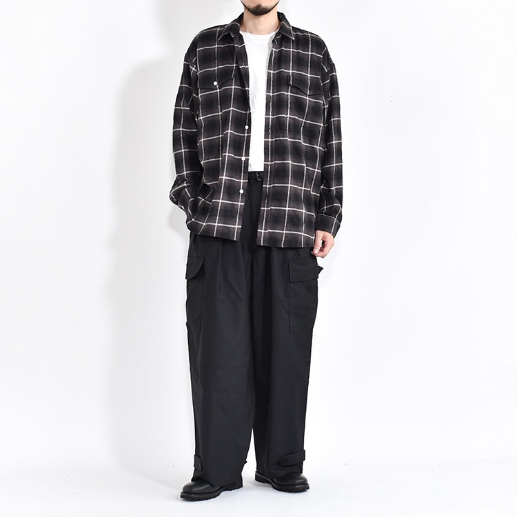 (country-shirt-24aw)SUNNY ELEMENT(サニーエレメント)Country Shirt / Cotton Frannel(カントリーシャツ / コットンフランネル)の商品画像