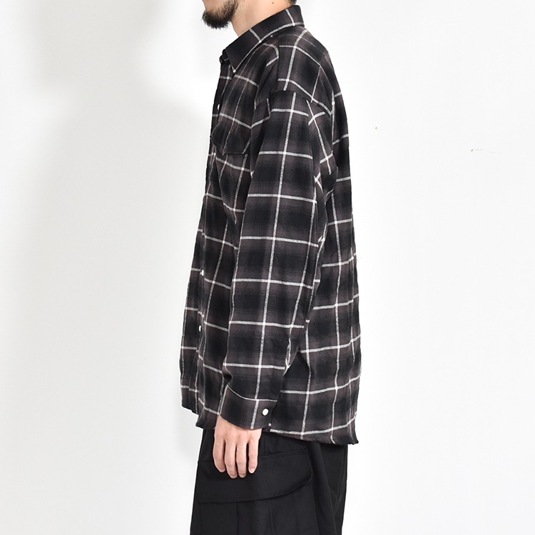 (country-shirt-24aw)SUNNY ELEMENT(サニーエレメント)Country Shirt / Cotton Frannel(カントリーシャツ / コットンフランネル)の商品画像