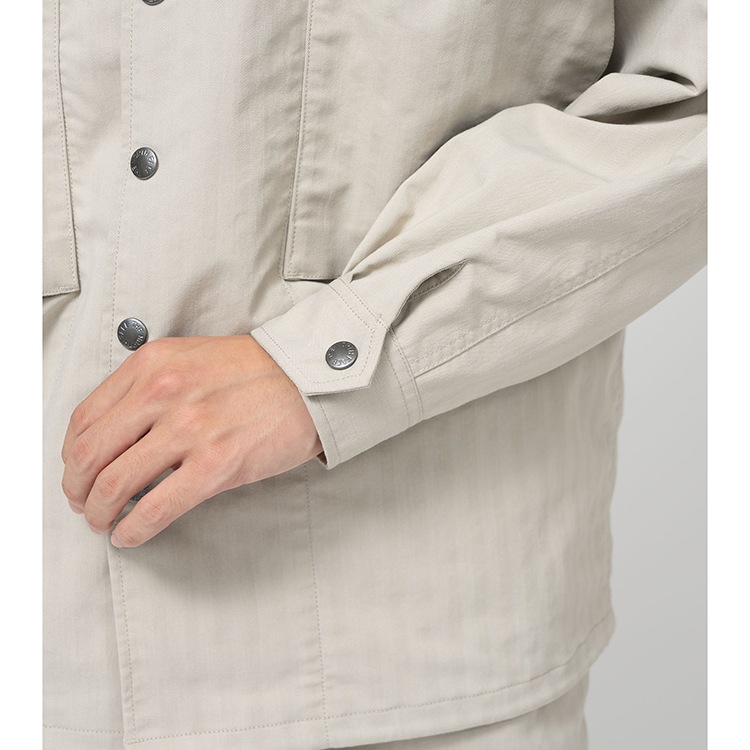 【20% OFF】[N25SA034]THE NORTH FACE PURPLE LABEL(ザ・ノース・フェイス パープルレーベル) Herringbone Field Shirt Jacket(ヘリンボーンフィールドシャツジャケット)【SUMMER SALE】の商品画像