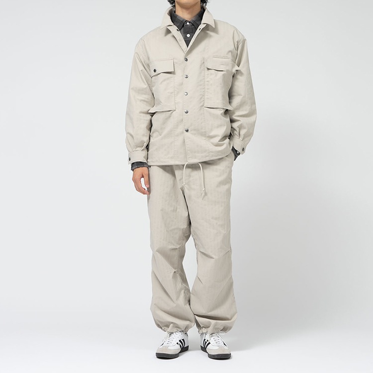 【20% OFF】[N25SA034]THE NORTH FACE PURPLE LABEL(ザ・ノース・フェイス パープルレーベル) Herringbone Field Shirt Jacket(ヘリンボーンフィールドシャツジャケット)【SUMMER SALE】の商品画像