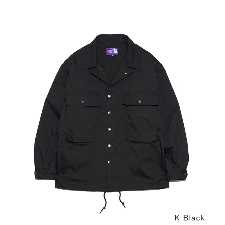 【20% OFF】[N25SA034]THE NORTH FACE PURPLE LABEL(ザ・ノース・フェイス パープルレーベル) Herringbone Field Shirt Jacket(ヘリンボーンフィールドシャツジャケット)【SUMMER SALE】の商品画像
