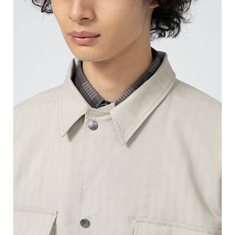 【20% OFF】[N25SA034]THE NORTH FACE PURPLE LABEL(ザ・ノース・フェイス パープルレーベル) Herringbone Field Shirt Jacket(ヘリンボーンフィールドシャツジャケット)【SUMMER SALE】の商品画像