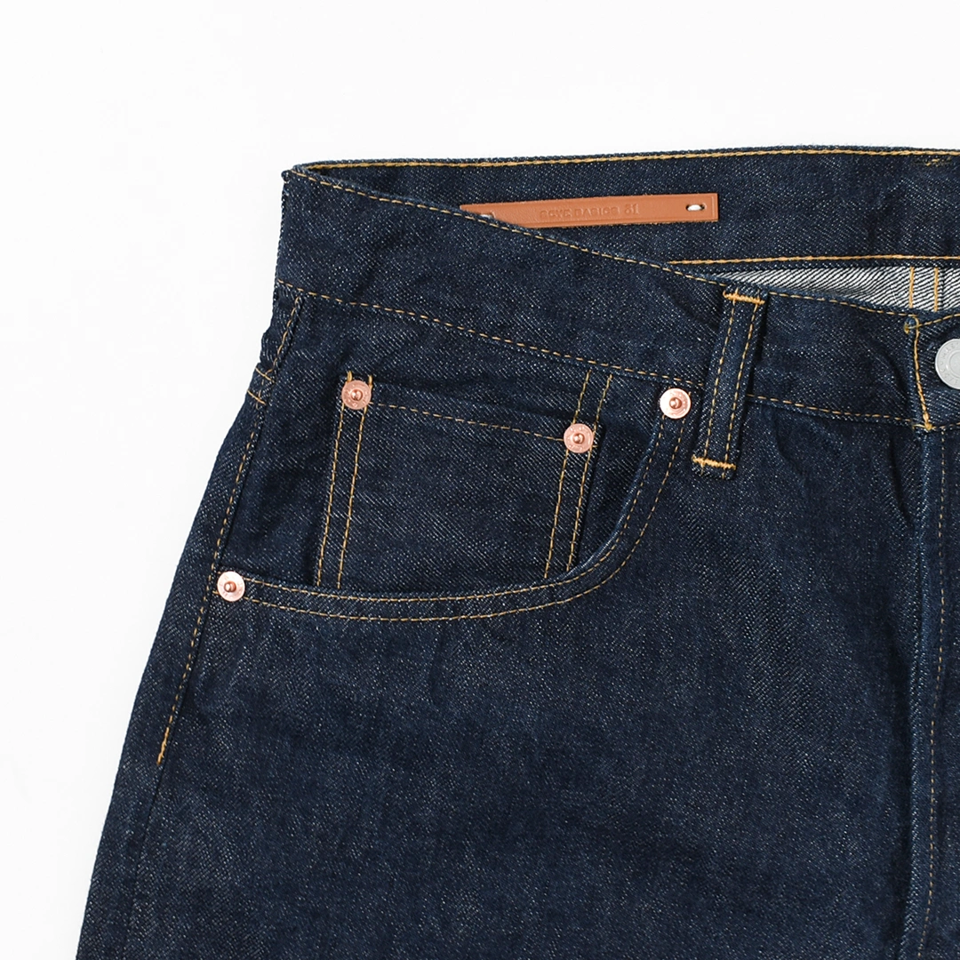5726-81515]Scye/SCYE BASICS(サイ/サイベーシックス) Selvedge Denim