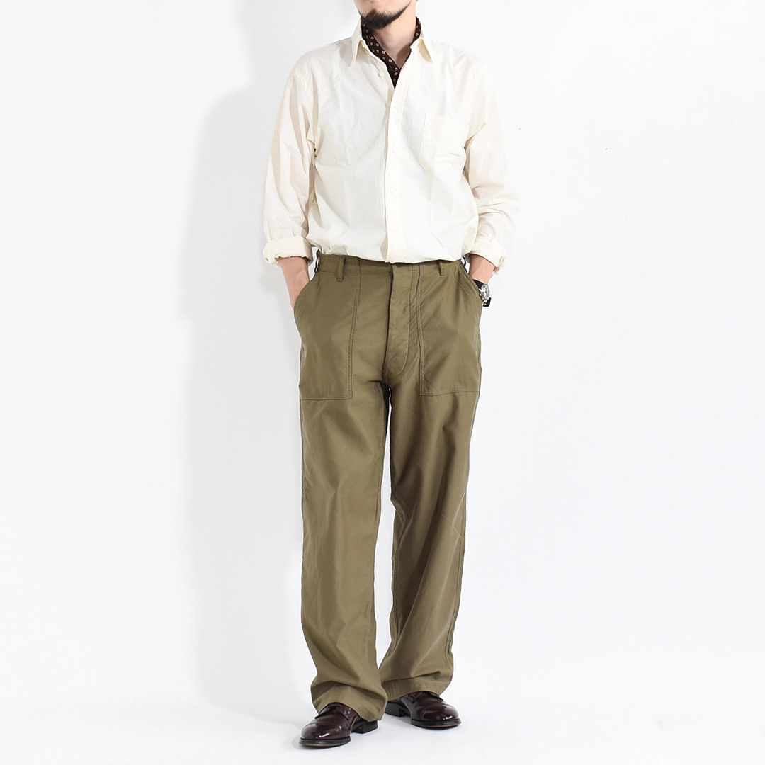 KAPTAIN SUNSHINE　ベイカーパンツ　バギーサテン　KSBSPT01 KSBSPT01]KAPTAIN SUNSHINE(キャプテンサンシャイン) Baker Pants