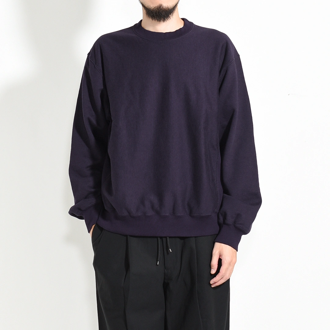 [bROOTS24F21F25]blurhms ROOTSTOCK(ブラームスルートストック) Soft&Hard Sweat Crew Neck P/O(ソフト＆ハードスウェットクルーネックプルオーバー)の商品画像