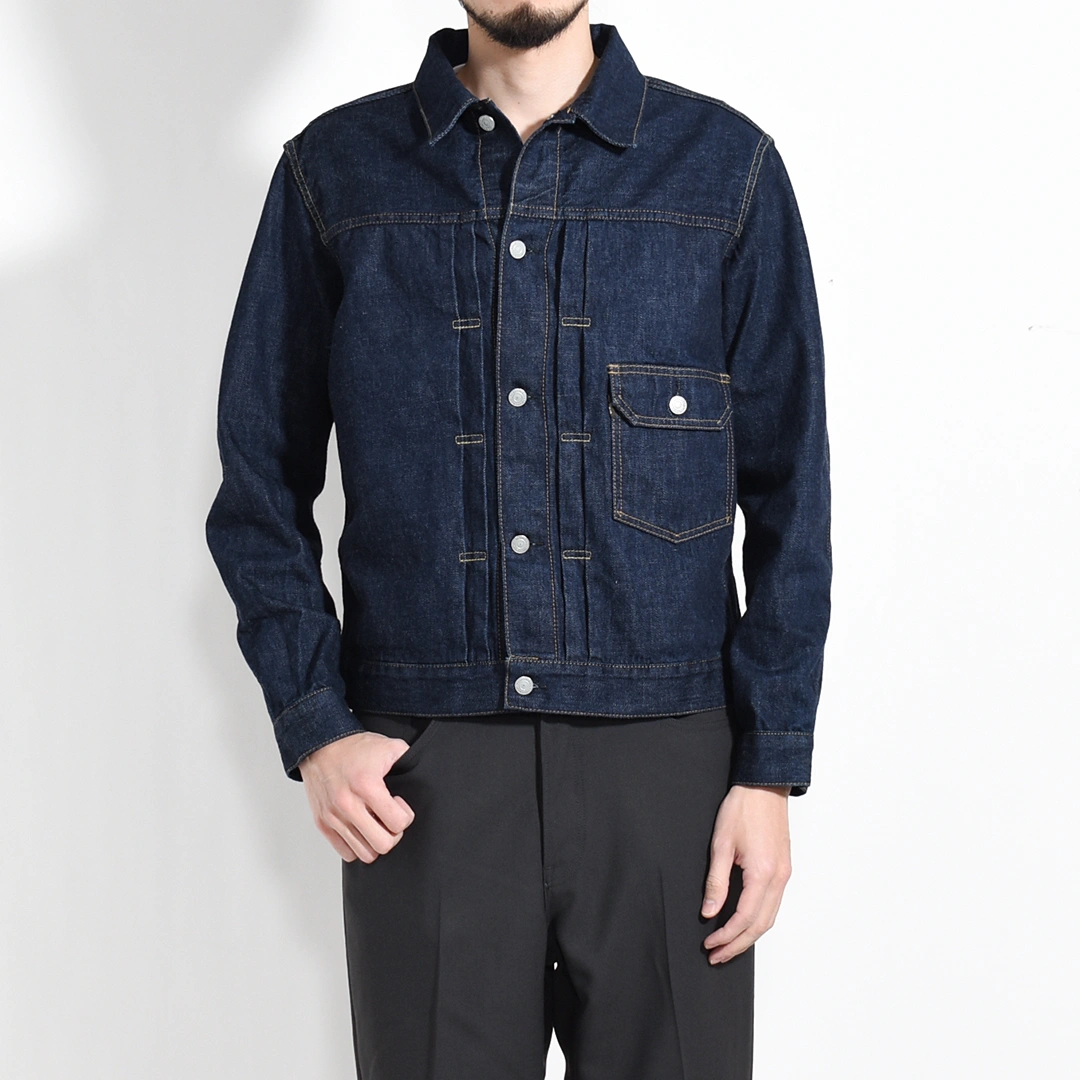 5726-61514]Scye/SCYE BASICS(サイ/サイベーシックス) Selvedge Denim