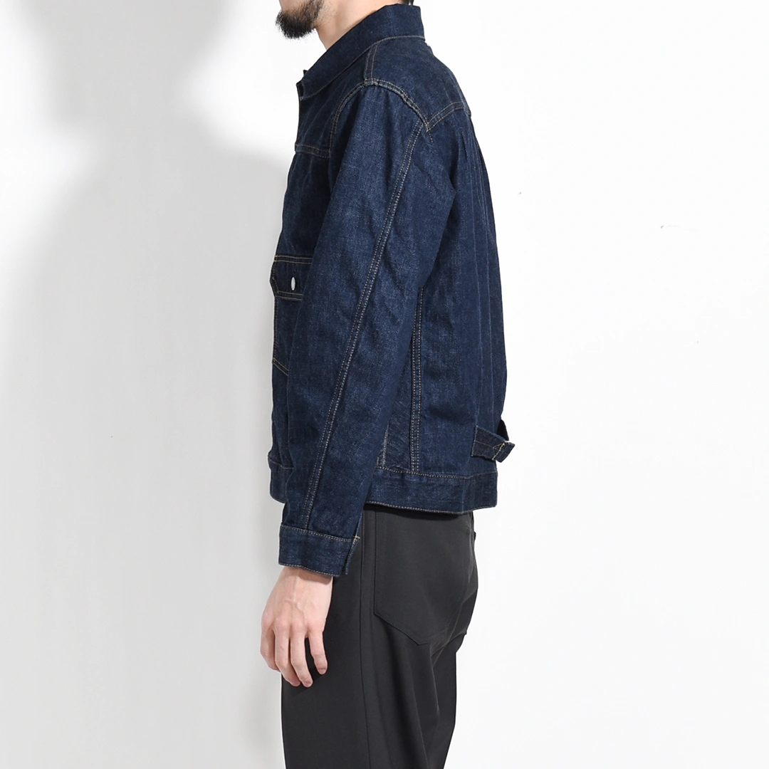 5726-61514]Scye/SCYE BASICS(サイ/サイベーシックス) Selvedge Denim
