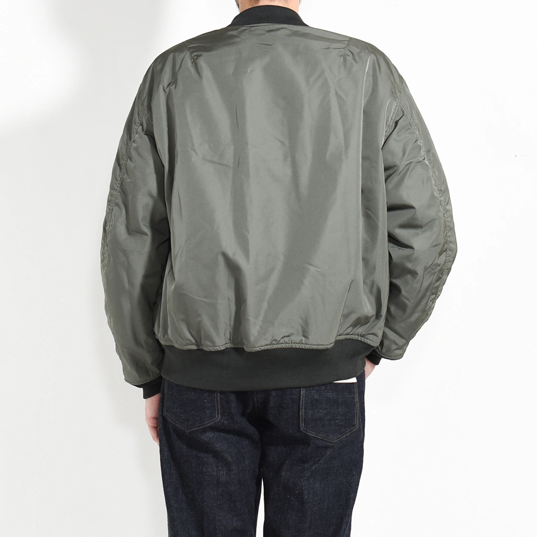 [a25c16bl01c]MARKAWARE (マーカウェア)Silk Heavy Twill MA-1(シルクヘビーツイルMA-1)の商品画像