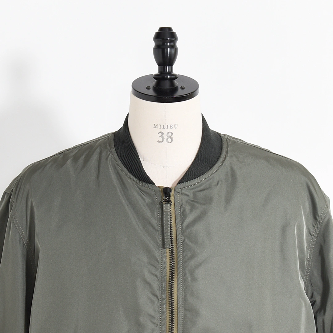 [a25c16bl01c]MARKAWARE (マーカウェア)Silk Heavy Twill MA-1(シルクヘビーツイルMA-1)の商品画像