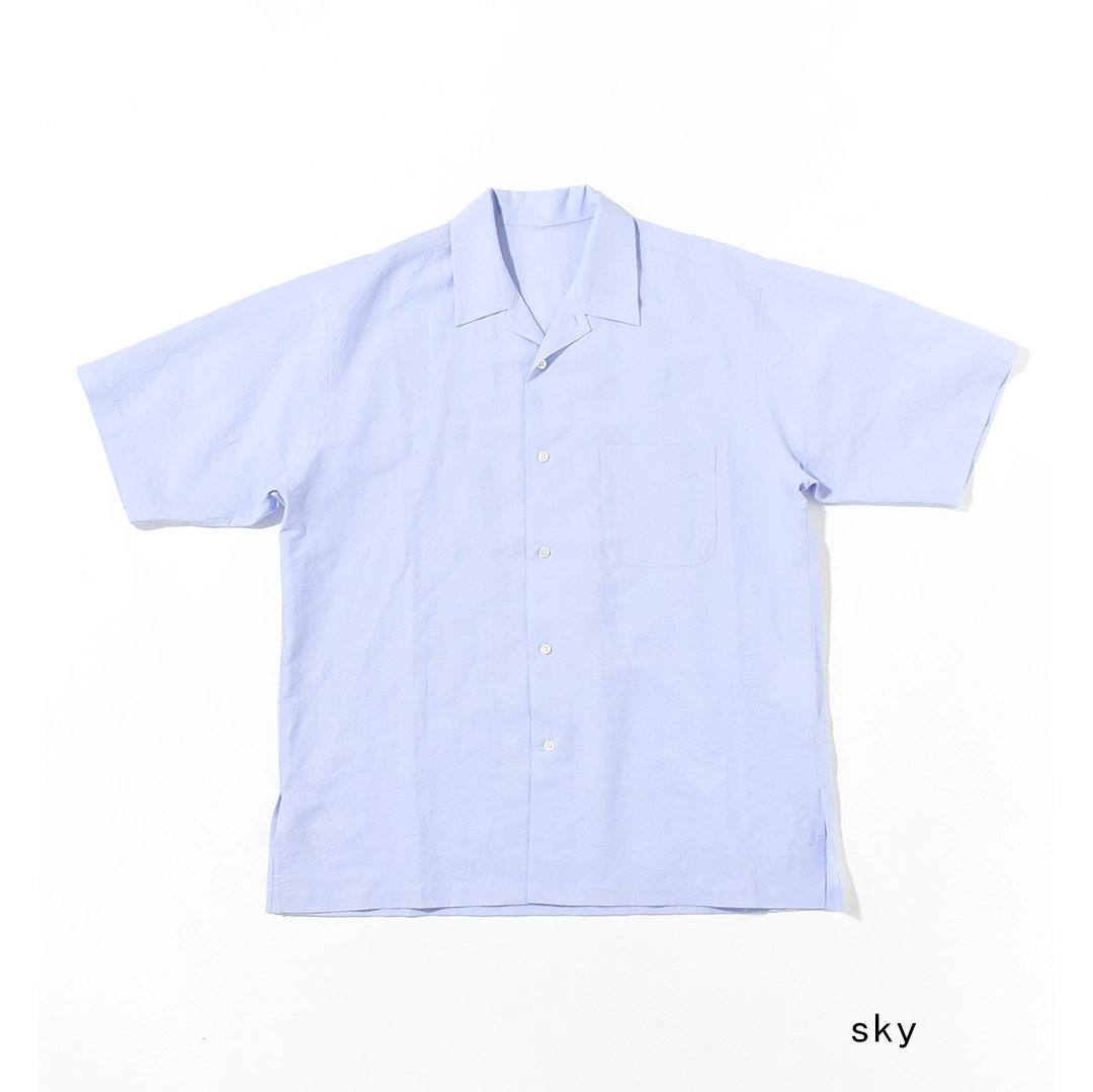 [UNSH39-1]un/unbient(アン/アンビエント)KAIKIN SHIRT H/S (開襟シャツハーフスリーブ)の商品画像