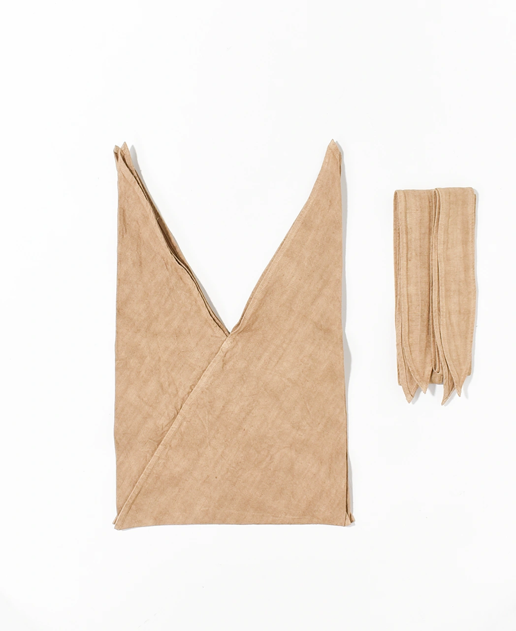 MITTAN あずま袋 小 胡桃 BA-26C BA-26C]MITTAN(ミタン/ミッタン)ざっくり大麻Wあずま袋 小