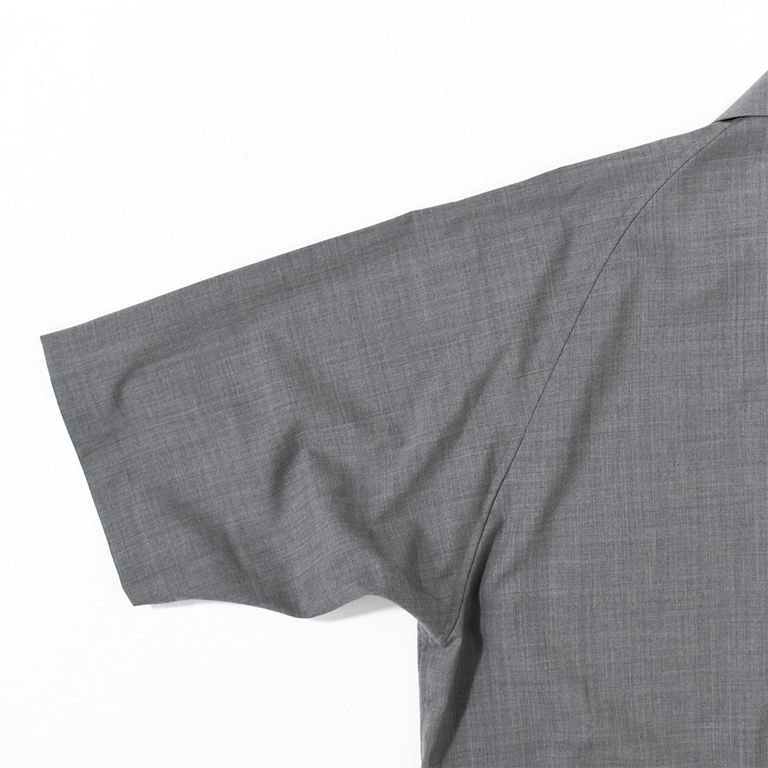 [UNSH39-2]un/unbient(アン/アンビエント)KAIKIN SHIRT H/S (開襟シャツハーフスリーブ)の商品画像