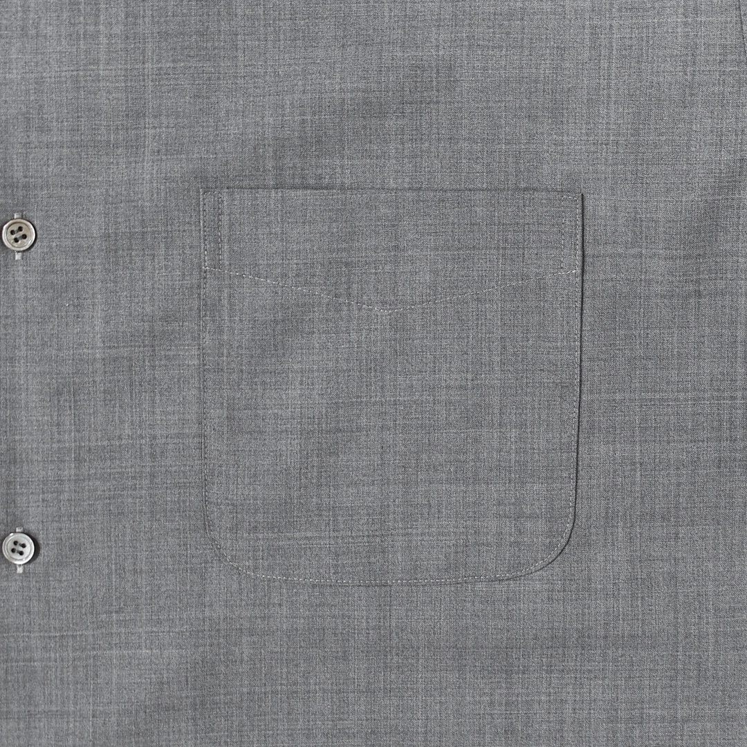 [UNSH39-2]un/unbient(アン/アンビエント)KAIKIN SHIRT H/S (開襟シャツハーフスリーブ)の商品画像