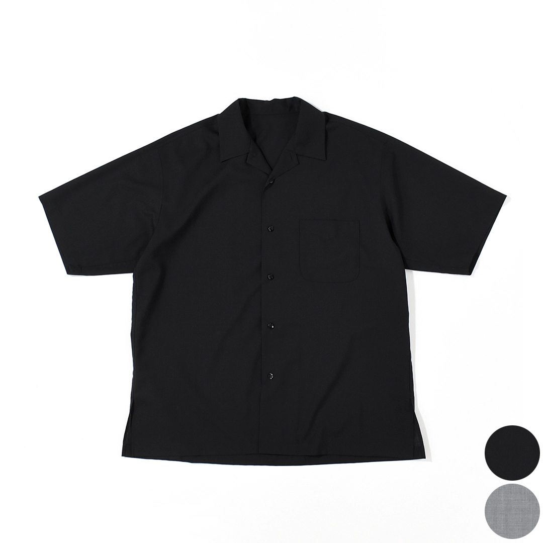 [UNSH39-2]un/unbient(アン/アンビエント)KAIKIN SHIRT H/S (開襟シャツハーフスリーブ)の商品画像