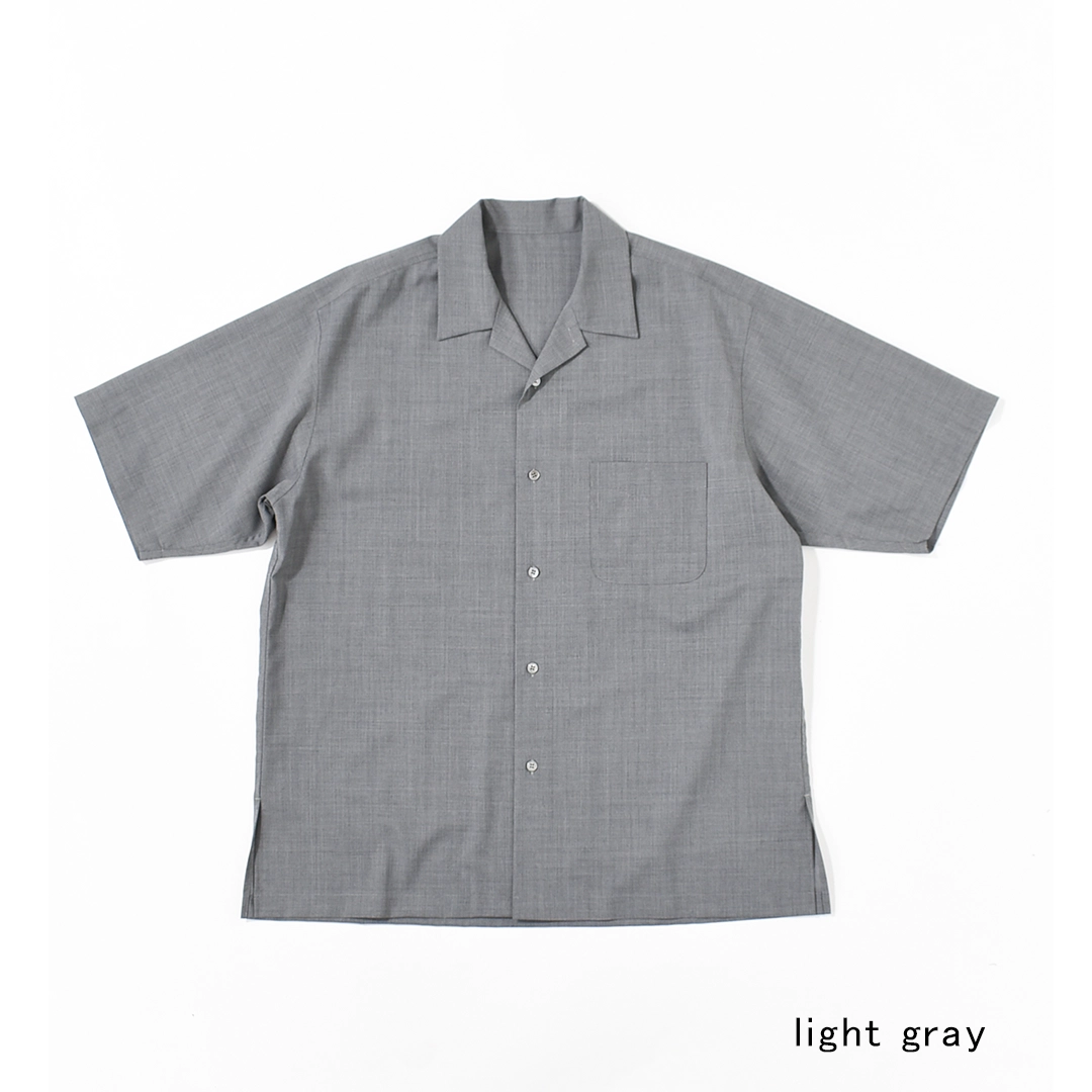 [UNSH39-2]un/unbient(アン/アンビエント)KAIKIN SHIRT H/S (開襟シャツハーフスリーブ)の商品画像