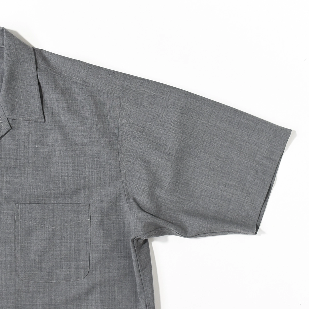 [UNSH39-2]un/unbient(アン/アンビエント)KAIKIN SHIRT H/S (開襟シャツハーフスリーブ)の商品画像