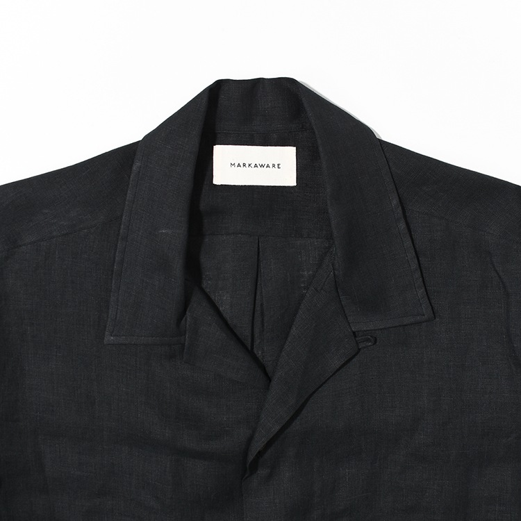 a25b05sh01b]MARKAWARE (マーカウェア) HEMP SHIRTING NEW OPEN