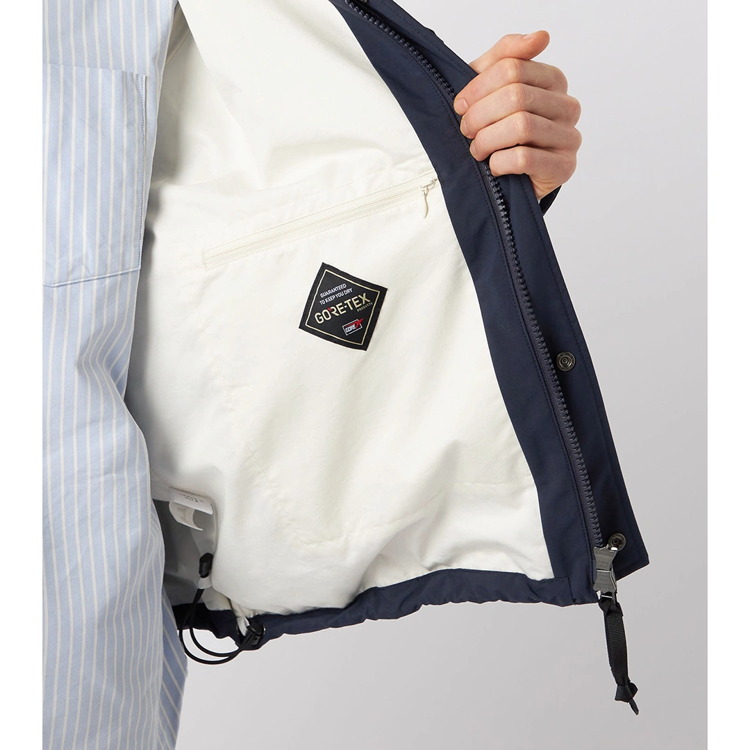 [S25FA044]nanamica(ナナミカ) 2L NYLON GORE-TEX Cruiser Jacket (2Lナイロンゴアテックスクルーザージャケット)の商品画像