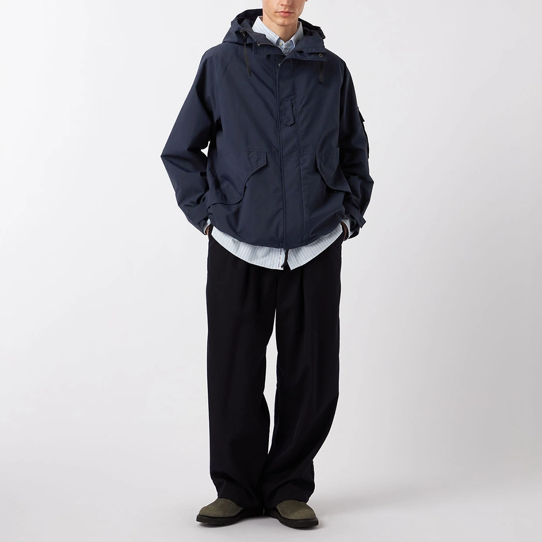 [S25FA044]nanamica(ナナミカ) 2L NYLON GORE-TEX Cruiser Jacket (2Lナイロンゴアテックスクルーザージャケット)の商品画像