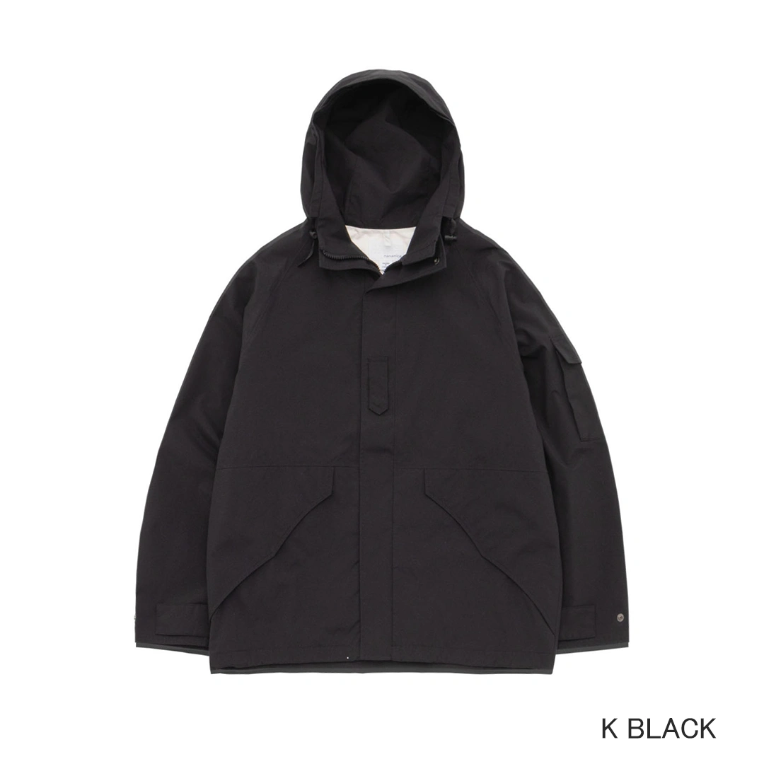 [S25FA044]nanamica(ナナミカ) 2L NYLON GORE-TEX Cruiser Jacket (2Lナイロンゴアテックスクルーザージャケット)の商品画像