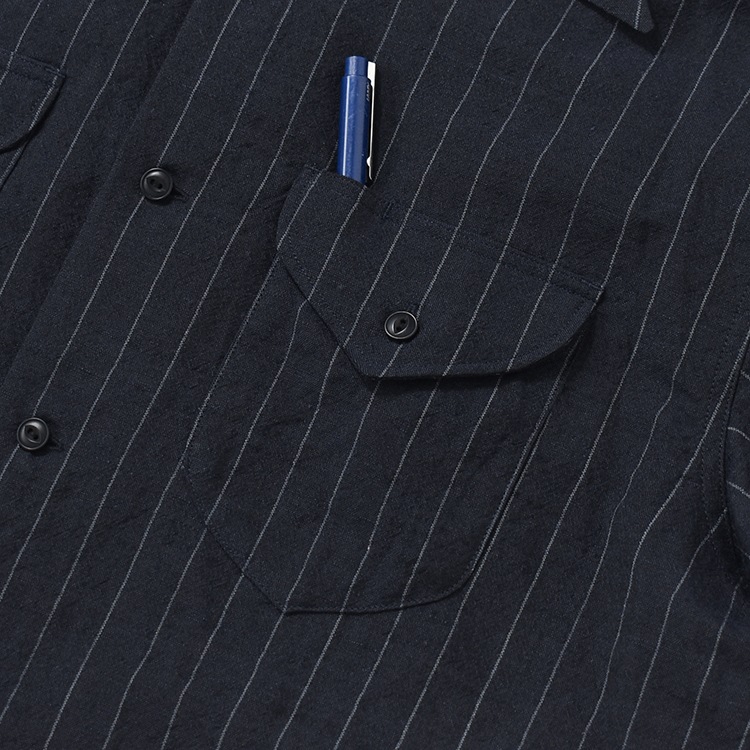 (241OJ-SH17)OLD JOE(オールドジョー)SWALLOW COLLAR SPORTS SHIRTS (WASHER WOOL)(スワローカラースポーツシャツ)の商品画像