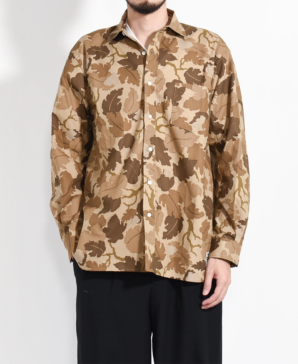 (s-042-leafcamo)SUNNY ELEMENT(サニーエレメント)Sleeping Shirt 3/4(スリーピングシャツ 3/4)の商品画像