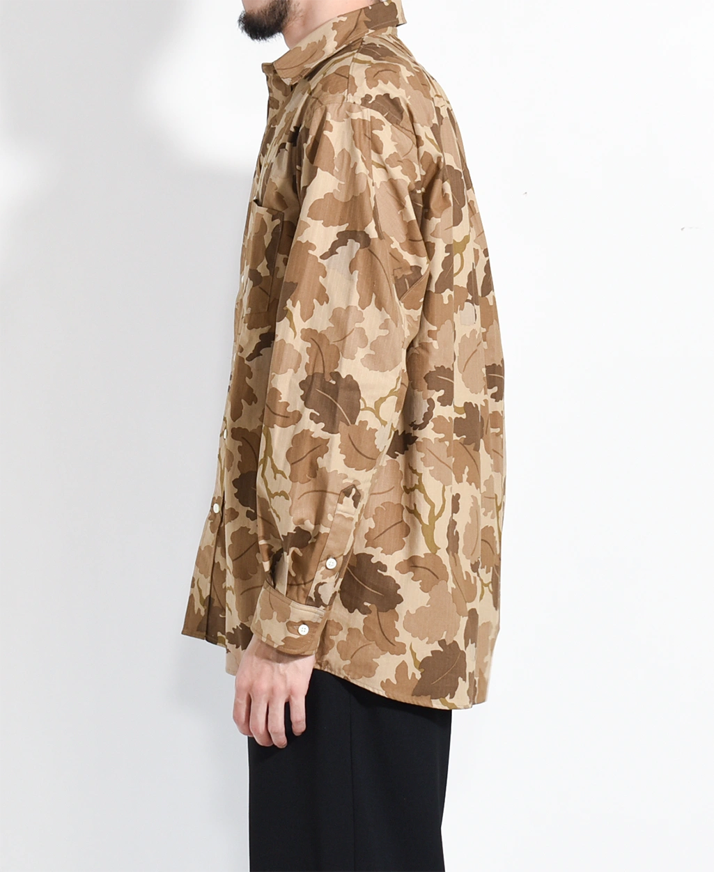 (s-042-leafcamo)SUNNY ELEMENT(サニーエレメント)Sleeping Shirt 3/4(スリーピングシャツ 3/4)の商品画像