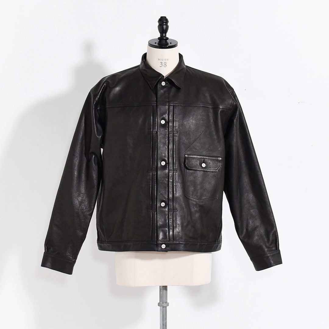 262OJ-JK17]OLD JOE(オールドジョー)Patina Horse-Hide Riveted Jacket