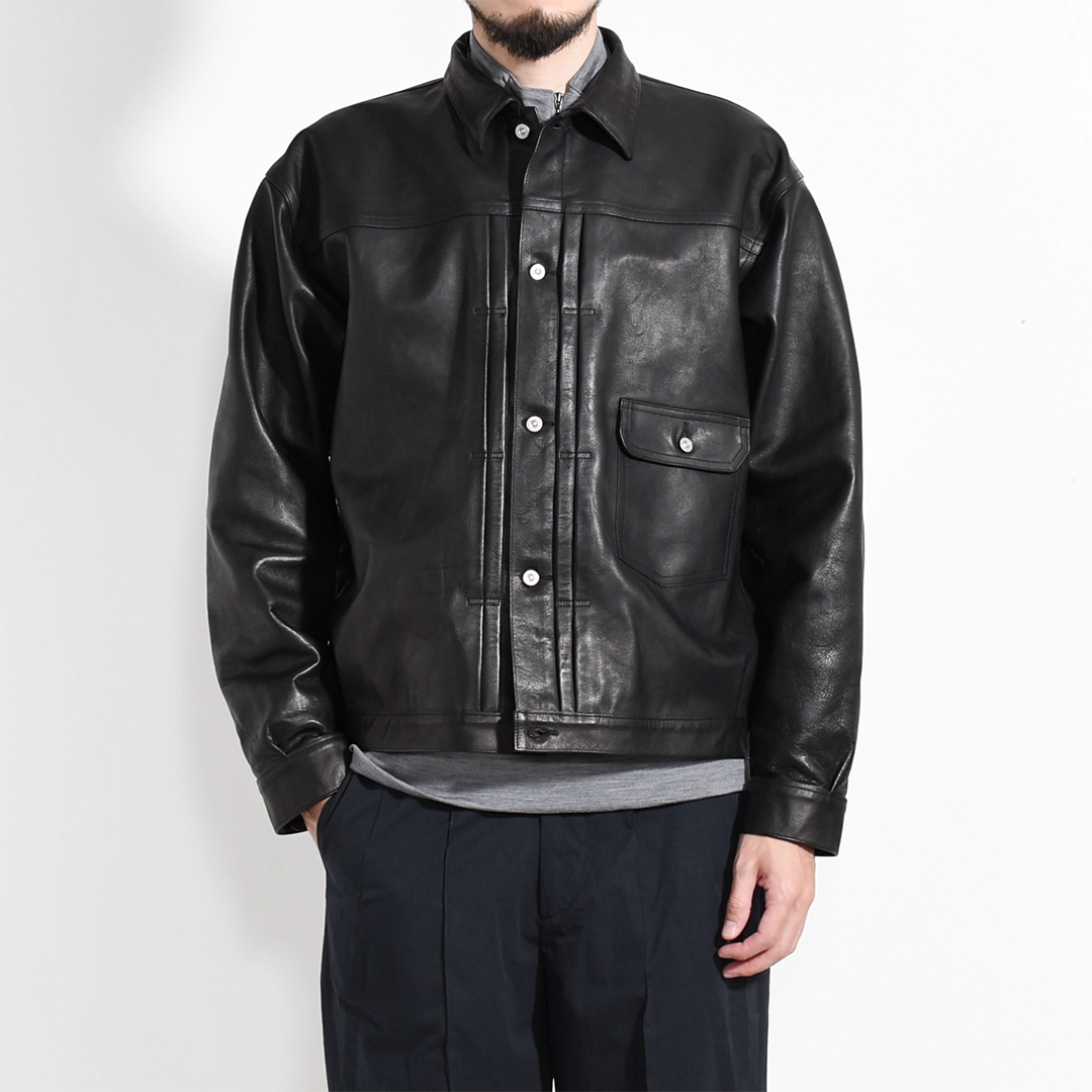 262OJ-JK17]OLD JOE(オールドジョー)Patina Horse-Hide Riveted Jacket