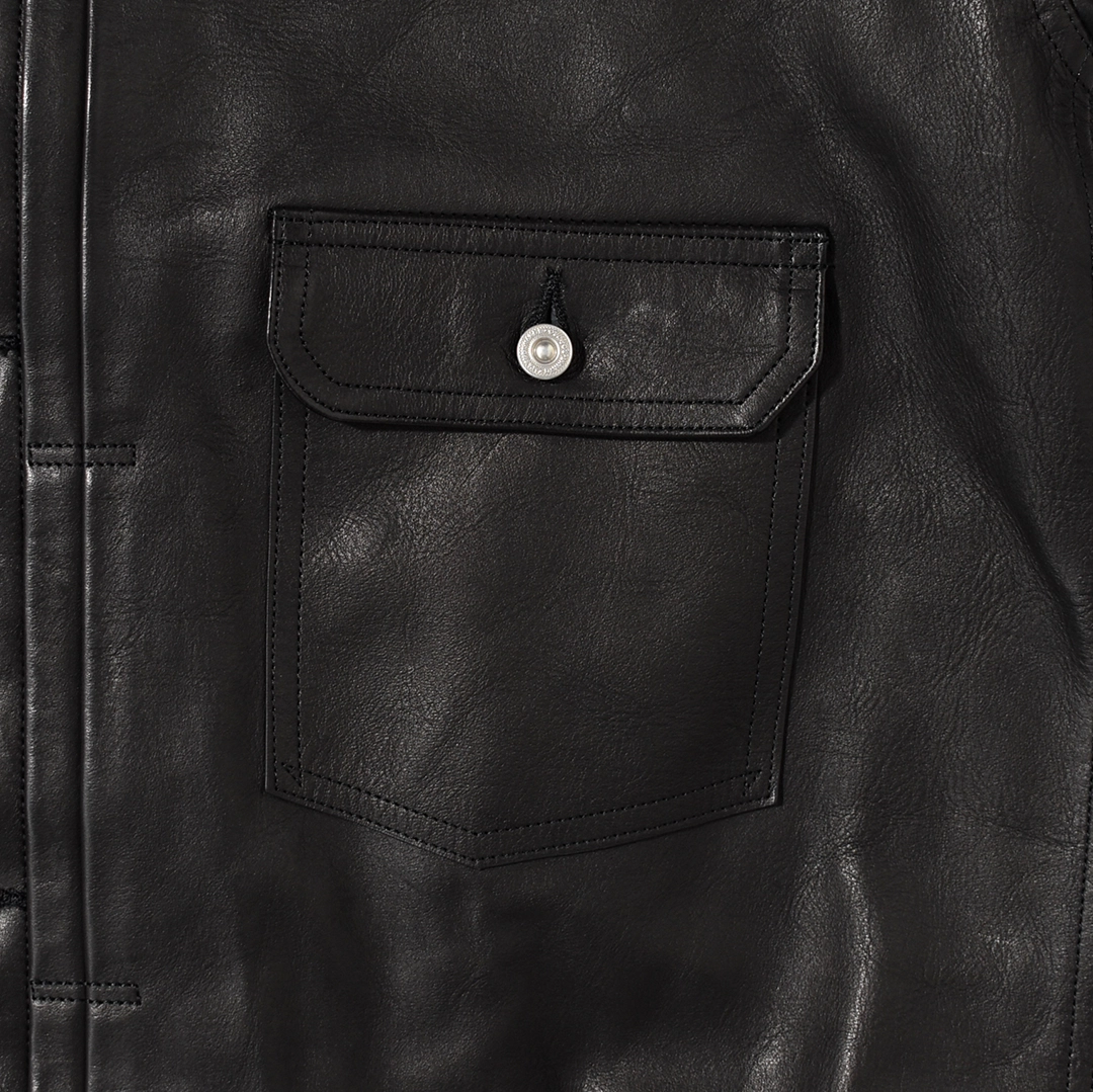 262OJ-JK17]OLD JOE(オールドジョー)Patina Horse-Hide Riveted Jacket