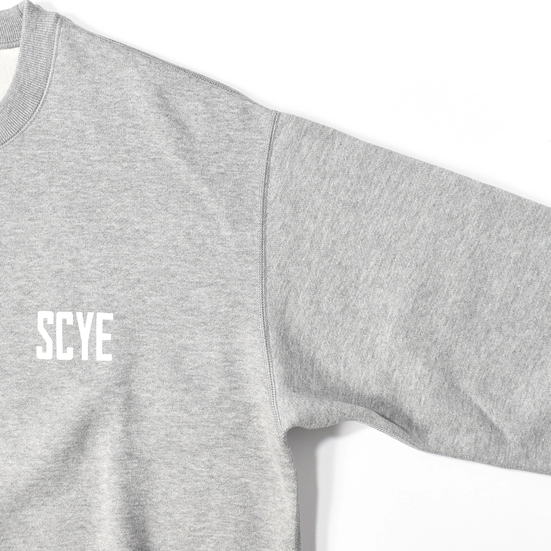 [5725-23706]SCYE BASICS(サイベーシックス) Fleece Back Jersey Sweat Shirt(フリースバックジャージスウェットシャツ) の商品画像