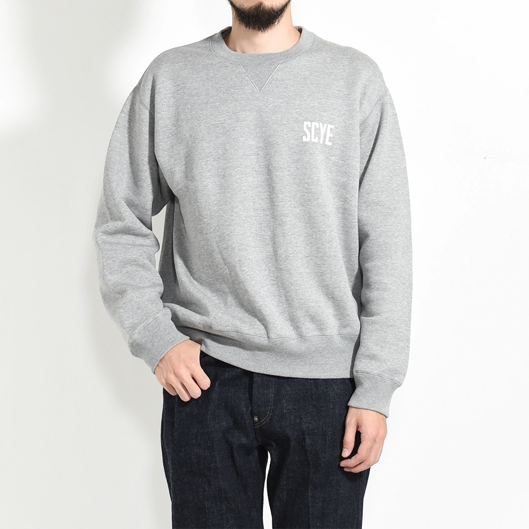 [5725-23706]SCYE BASICS(サイベーシックス) Fleece Back Jersey Sweat Shirt(フリースバックジャージスウェットシャツ) の商品画像