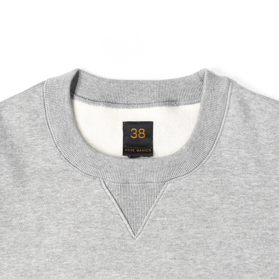 [5725-23706]SCYE BASICS(サイベーシックス) Fleece Back Jersey Sweat Shirt(フリースバックジャージスウェットシャツ) の商品画像