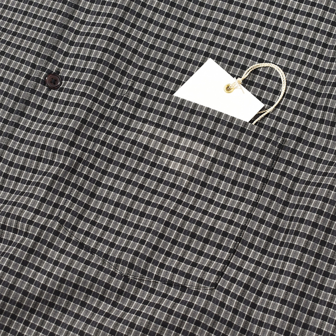USH69-LA237-B]ULTERIOR(アルテリア)Super Light Wool Check Shirt