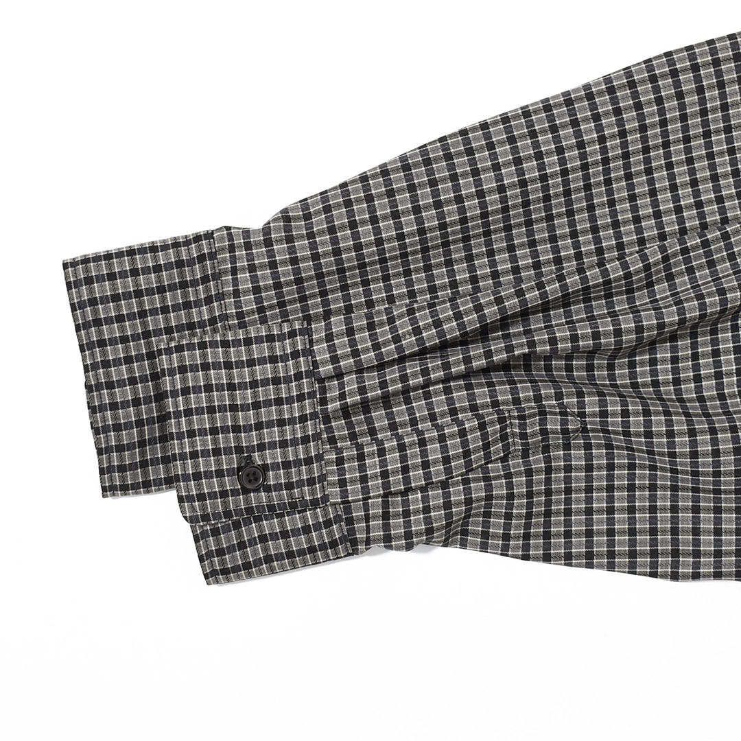 USH69-LA237-B]ULTERIOR(アルテリア)Super Light Wool Check Shirt